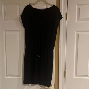 Boston Proper Classic Black Mini Dress